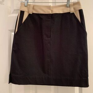 I.N.C. International Concepts Tan and Black Skirt